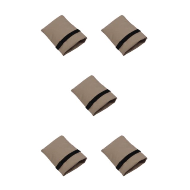 Maytalsory Polyester Stay Frost-Free Waterproof Outdoor Covers For Winter Universal Compatibility Easy khaki 5Set