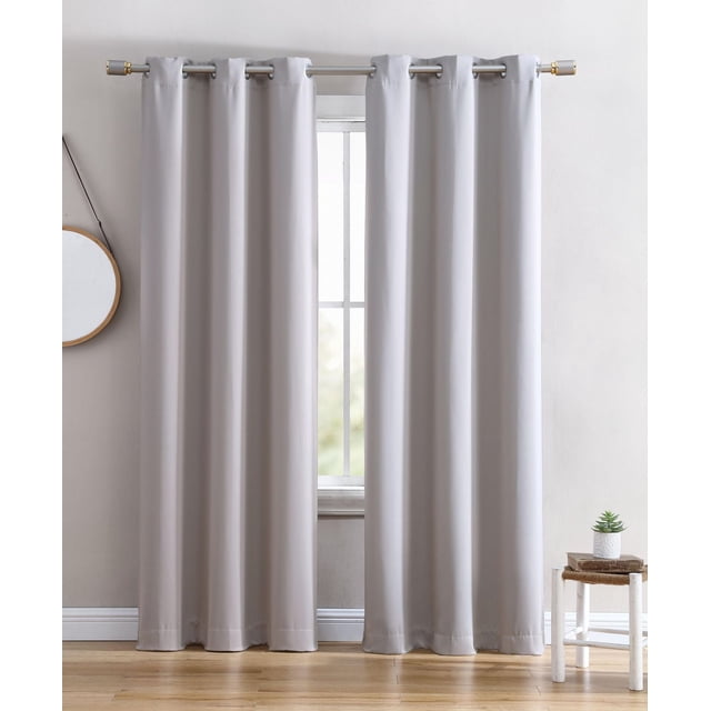 Solid Blackout Grommet Window Panel