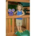 thumbnail image 4 of Ensemble de jeu en bois Mountain View Lodge avec toit en bois - Multi, 4 of 6