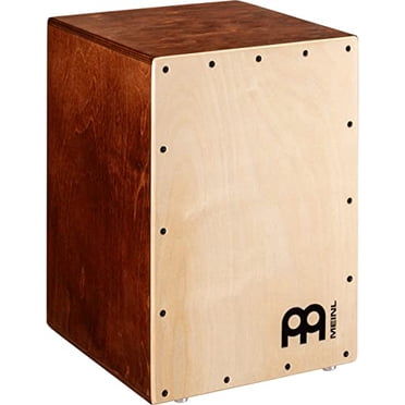 Meinl Percussion Cajon Box Drum with Internal Snares and Bass Tone for Acoustic Music — Made in Europe — Baltic Birch Wood, Play with Your Hands, Compact Size, 2-Year Warranty (JC50LBNT)
