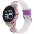 thumbnail image 2 of Sleek LCD  Watch with heart  hanging charm, 2 of 2