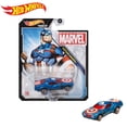 thumbnail image 1 of Véhicule Captain America Hot Wheels à  l’échelle 1/64, 1 of 5