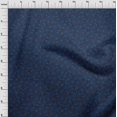thumbnail image 4 of oneOone Rayon Dark Blue Fabric Floral Sewing Craft Projects Fabric Prints By Yard 56 Inch Wide, 4 of 5