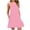 Pink, variant on Xdegoge Summer Sleeveless Tank Dress for Women Casual Crewneck Loose Fit Sundress with Pockets Soft Lightweight Flowy Swing Dress Everyday Wear Beach Vacation A Line Fashion Tunics