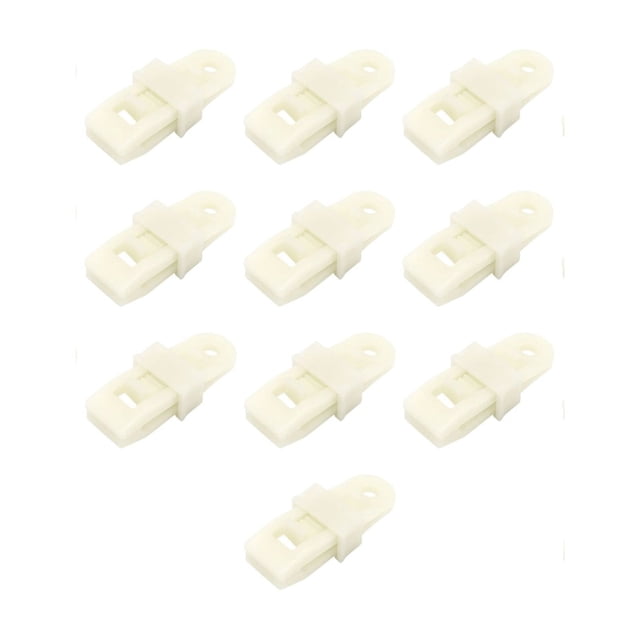 Pleteffect Pinces Robustes pour Bâche Pinces Réglables pour Auvent pour Camping Extérieur Boucle de Filet d'Ombrage Fixation Sécurisée Pince Durable 10 Pcs