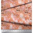 thumbnail image 2 of Soimoi polyester Crepe Fabric Flower Watercolor Print Fabric by Yard 52 Inch Wide, 2 of 3