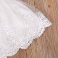 thumbnail image 4 of 2 Pcs Robe pour Nouveau-Née Fille en Dentelle, Robe Tutu de Princesse, Robe de Fête d'Anniversaire et de Vacances + Bandeau, Ensembles 0-24 m, 4 of 5