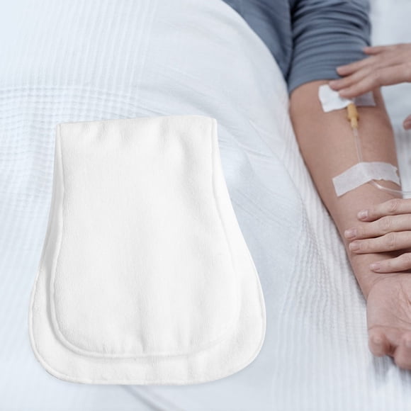 HINTRMENT Washable Diaper Adult Cloth White For Elders Absorption 1Pcs