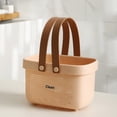 thumbnail image 2 of Yhmxh Panier de Douche de Bain Portable Panier de Rangement pour Houppette Panier de Rangement Organisation et Rangement Organisateurs et Rangement pour Salle de Bain Organisateurs et Rangement pour Garde-Robe, 2 of 6