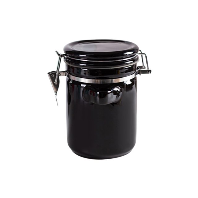 CUITING Coffee Canisters With Airtight Lids Ceramic Containers With Lids Cookie Jars With Lids Airtight Decorative-blue-650ml/23oz