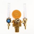 thumbnail image 4 of All Copper Argon CO2 Mig Flow Meter 2 Tube Weld Gauge Strong Gas htness New, 4 of 6