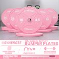 thumbnail image 2 of Synergee Bumper Plates – Durable Low Bounce Olympic Plates, 2 of 6