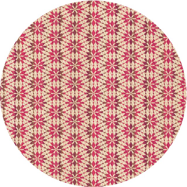 Ahgly Company Tapis Rond Lavable en Machine Intérieur Transitionnel Kaki Or, 3 Pieds Rond