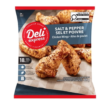 Deli Express Salt & Pepper Chicken Wings, 505 g