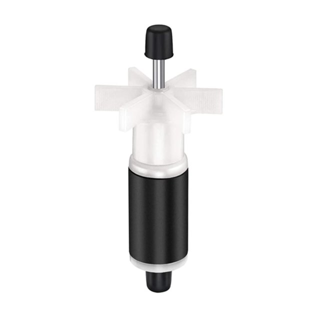 Pompe à Eau de Remplacement, Filtre de Cartouche d'Aquarium Rotor de Remplacement pour Pompe de Bassin - Noir