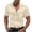 Beige, variant on Yuyuzo Mens Satin Dress Shirts Plus Size Casual Short Sleeve Button down Shirts Summer Party Prom Wedding Blouses