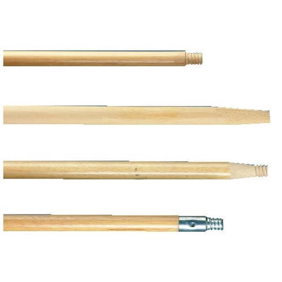 Boardwalk BWK 122 60 x .94 12 Threaded Brush Handles