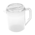 thumbnail image 1 of DOLITY Water Jug Pitcher Beverage Container Large Household Iced Tea Pitcher Fridge Clear, 1 of 9