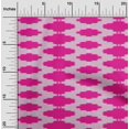 thumbnail image 1 of oneOone Viscose Chiffon Fabric Plus Sign Kasuri Print Fabric BTY 42 Inch Wide, 1 of 4
