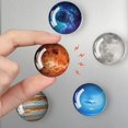 thumbnail image 3 of Glass Fridge Magnets, 12Pcs Cute Magnets Refrigerator Glass Locker Magnets for Kitchen Office Whiteboards Cabinets Photos Party Creative Strong Decorative for Gift, 3 of 7