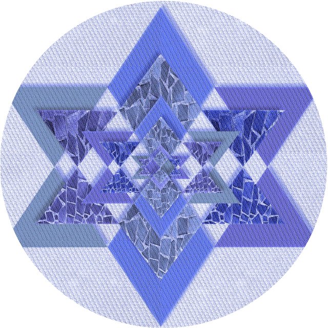 Ahgly Company Tapis Rond Lavable en Machine Intérieur Transitionnel Bleu Céleste, 4 Pieds Rond