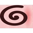 thumbnail image 1 of Ahgly Company Machine Washable Indoor Rectangle Transitional Pink Area Rugs, 2' x 4', 1 of 7