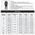 thumbnail image 2 of Combinaison de Plongée Haute Efficacité Anti-Froid Maillots de Bain Confortables Écran Solaire Puissant Réduire la Résistance à l'Eau Combinaison Classique Col Rond Homme Gris Foncé TG, 2 of 7