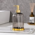 thumbnail image 2 of JASKFLY Plastic Refill Bottles 1 Pack 450ml Clear Plastic Hand Sanitizer, 2 of 8