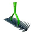 thumbnail image 4 of S SERENABLE Lawn Thatching Rake Ergonomic Leaf Rake Dethatcher Rake for Dethatching Lawn Head, 4 of 7
