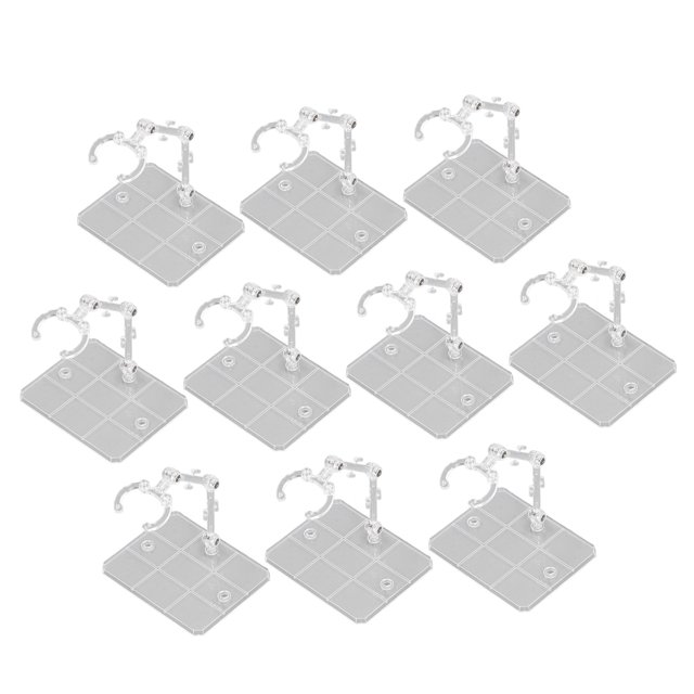 Support de modèle de figure, 10 PCS Figure Modèle de figure Haute stabilité Figure Figure Afficher le modèle de base du modèle Afficher le support pour 6 pouces Figures