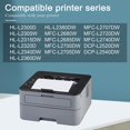 thumbnail image 2 of TN660 Black Toner Cartridge Replacement for Brother HL-L2315DW Printer, 2 of 5