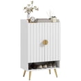 thumbnail image 1 of HOMCOM Armoire à Chaussures Étroite pour Entrée Armoire de Rangement pour Chaussures avec Rangement, 1 of 10