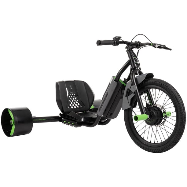 Huffy Green Machine 36-Volt Electric Drift Trike, Black, for