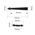 thumbnail image 3 of Wolfast Garage Door Magnetic Decorative Hardware Hardware American Decorative Garage Handle Garage Door Decorative Magnetic Handle Garage Door Hardware Kit Decorative, 3 of 9