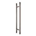 thumbnail image 1 of 72″ Back-to-Back Entry Door Pull / Push Handle – Square ‘H’ Ladder Style, Modern Design | 304 Stainless Steel, Satin Brushed Finish | Residential & Commercial Use, 1 of 9