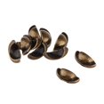 thumbnail image 1 of Esquirla 1:6 Scale 10pcs Mini Door Knobs Handles Dollhouse Miniature DIY Accessory Bronze, 1 of 5