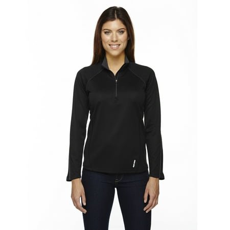 Ash City - North End Ladies' Radar Quarter-Zip Performance Long-Sleeve Top