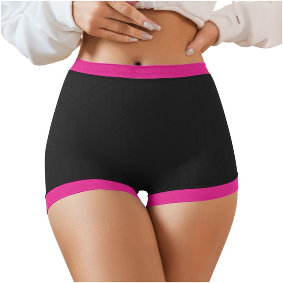 HongQid Boyshort Underwear for Women Boxer Briefs Full Coverage Ladies BoyShorts Panties