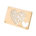 thumbnail image 4 of Elodie Wood Money Holder Handmade Money Gift Holder for Party NightStand Graduation Light Color, 4 of 8