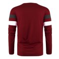 thumbnail image 4 of AherBiu T-Shirts à Manches Longues pour Hommes à Col Ras du Cou Ajustés Décontractés Mode Golf Sports Tees Hauts, 4 of 4