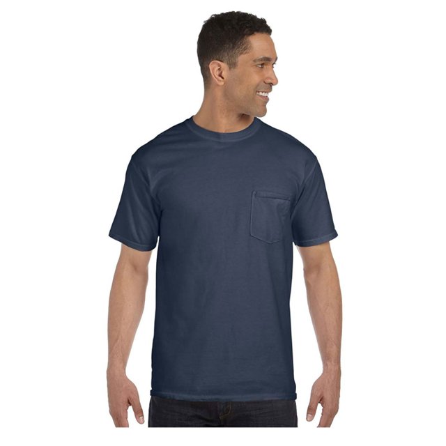 Comfort Colors T-Shirt Adulte Lourd avec Poche RS