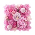 thumbnail image 1 of Premium Silk Roses and Hydrangeas Elegant Artificial Flower Wall Panels, 1 of 9