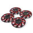 thumbnail image 3 of Couvre-moyeu Encliquetable Accessoires Auto 4 Pcs 15 Po Capuchon de Moyeu Encliquetable Accessoires Auto pour Pneu R15 & Jante en Acier, 3 of 8
