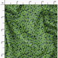 thumbnail image 2 of Soimoi Rayon Fabric Leopard Animal Skin Printed Fabric 1 Yard 42 Inch Wide, 2 of 6