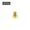 thumbnail image 3 of Unique Bargains Brass Hex Bolts, M6x8mm 30 Pack Fully Thread Grade 4.8 Machine Screws, 3 of 4