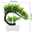 thumbnail image 2 of EASTINIndoor Bonsai Tree Live Plant Flowers Simulated Green Pots, 2 of 8