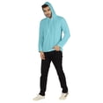 thumbnail image 2 of Inkmeso Solid Winter Hooded Sweatshirt For Mens Long Sleeve Drawstring Pullover Hoodie, 2 of 7