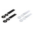 thumbnail image 2 of mmirethe Radiator Pipe Covers Covers And Collars For Pipes Chrome Effect Pipe Covers And Collars Pipe Covers black, 2 of 6