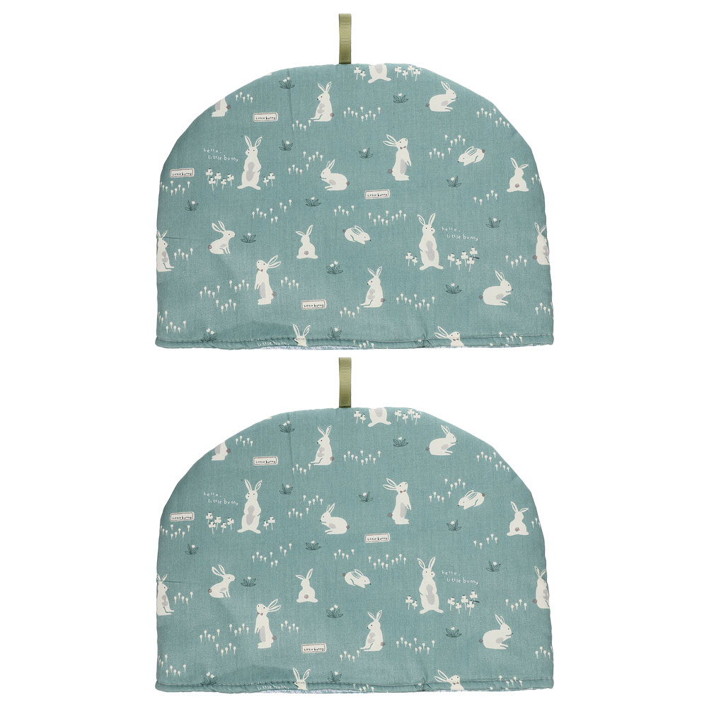2 Pcs Housse de Théière Anti-Brûlure en Coton Isolant