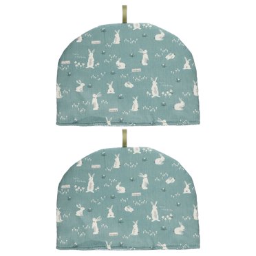 2pcs Anti-scald Tea Cosy Teapot Cover Cotton Cloth Teapot Insulation Protector